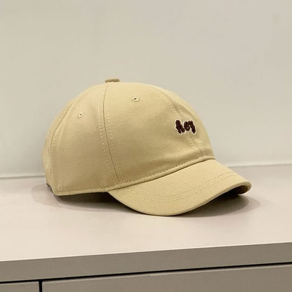 Cap Letter Embroidered