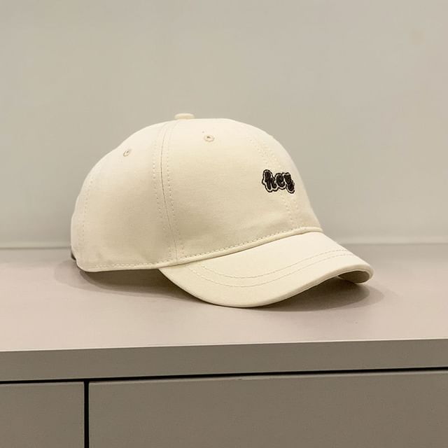 Cap Letter Embroidered