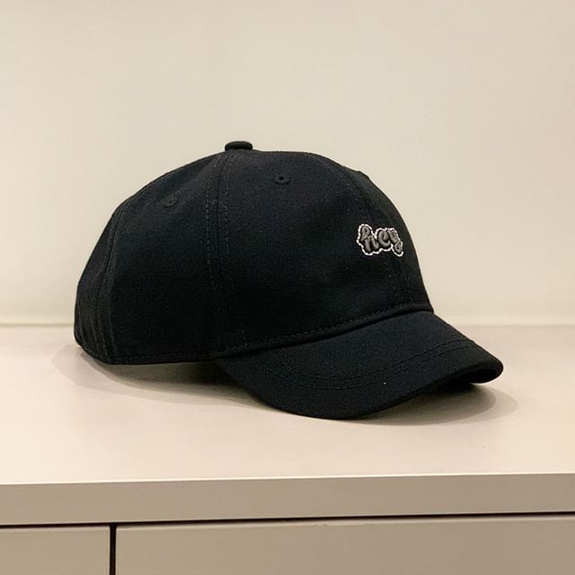 Cap Letter Embroidered