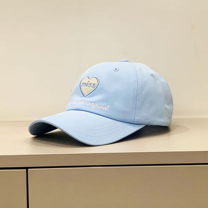 Heart Embroidered Cap