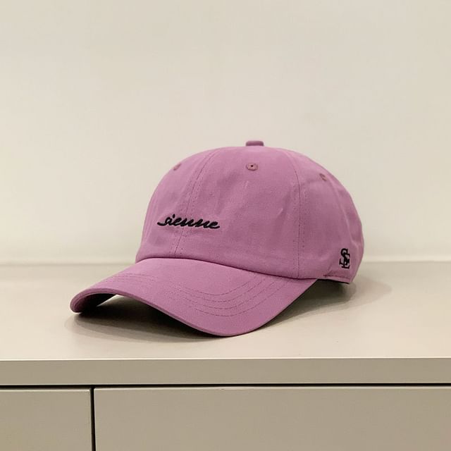 Letter Cap Embroidered