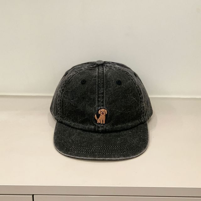 Embroidered Dog Cap