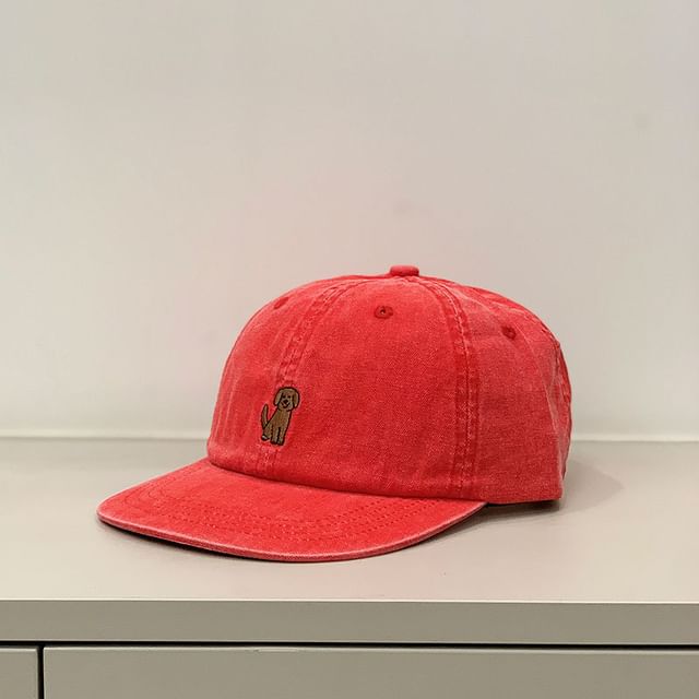 Embroidered Dog Cap