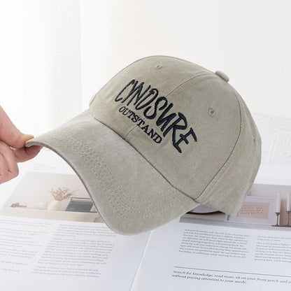 Cap Washed Lettering