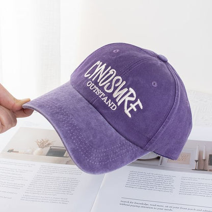 Cap Washed Lettering