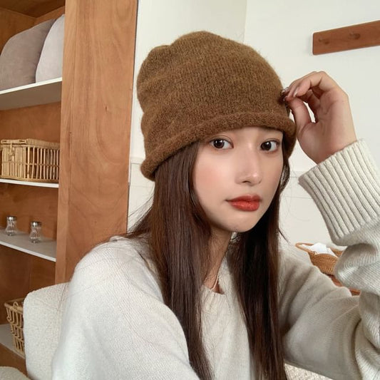 Beanie Plain Knit