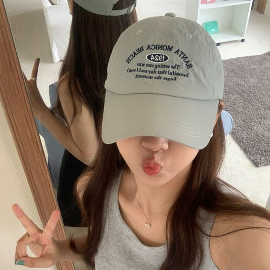 Cap Embroidered Baseball Letter