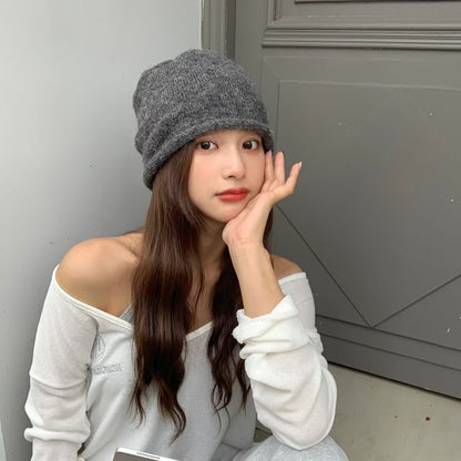 Beanie Plain Knit