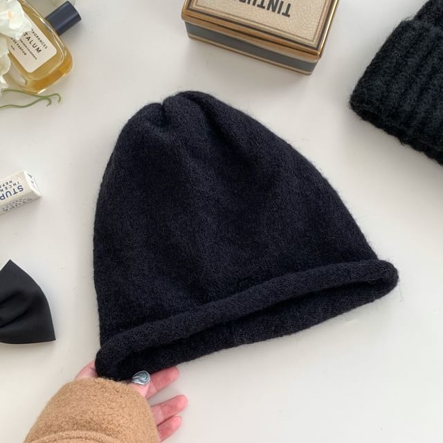 Beanie Plain Knit
