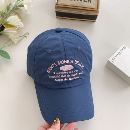 Cap Embroidered Baseball Letter