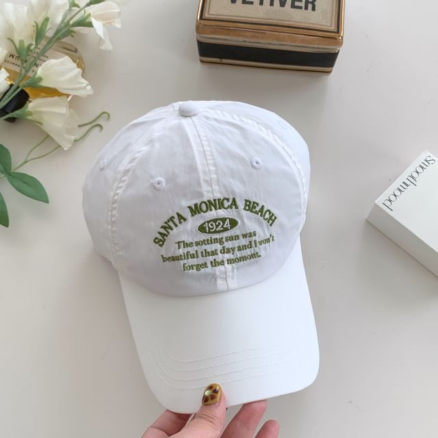 Cap Embroidered Baseball Letter