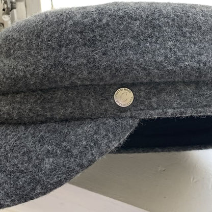 Buttoned Cap Newsboy