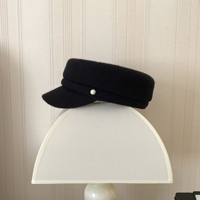 Buttoned Cap Newsboy