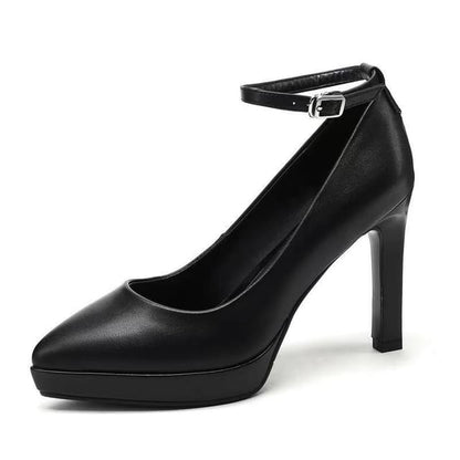 Heel Ankle Strap Stiletto Platform Pointy Sandals