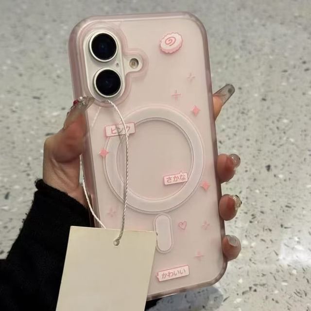 Print MagSafe) (Compatible Phone with Case Magnetic