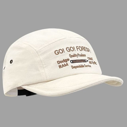Lettering Cap Baseball Embroidery