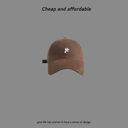 Cap Baseball Cartoon Embroidered