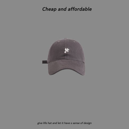 Cap Baseball Cartoon Embroidered
