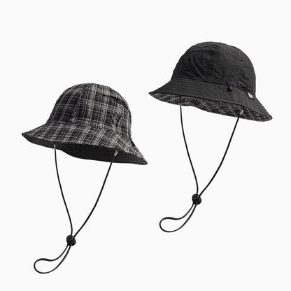 Plaid Boonie Applique Hat