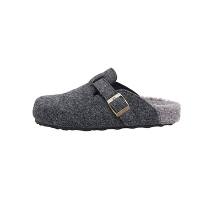 Buckled Slip-Ons Mules /