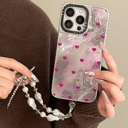 Case Phone Strap Set / Heart