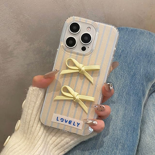 Phone Case Striped Ribbon