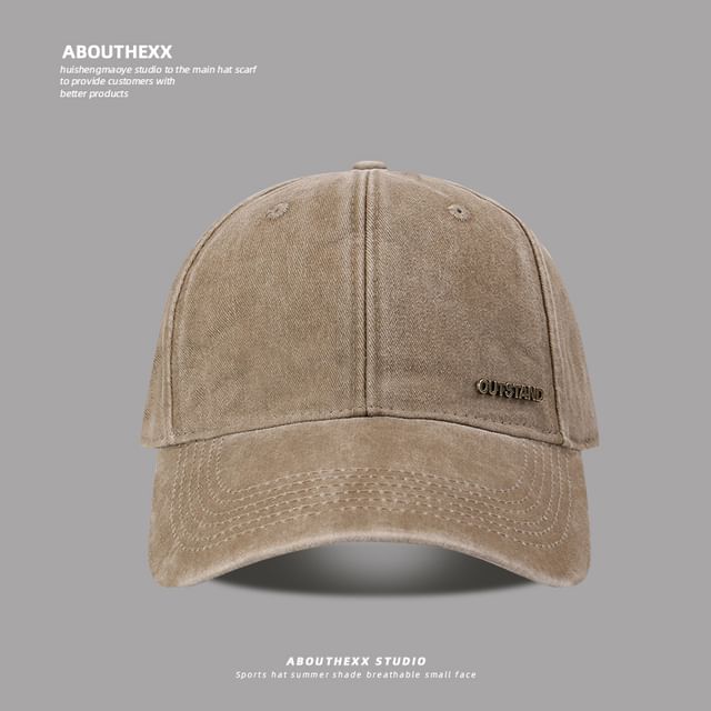 Washed Baseball Cap