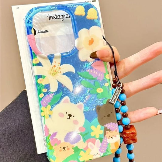 with Strap Case Phone Animal