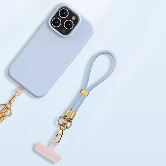 with Silicone Lanyard Strap Pad Phone