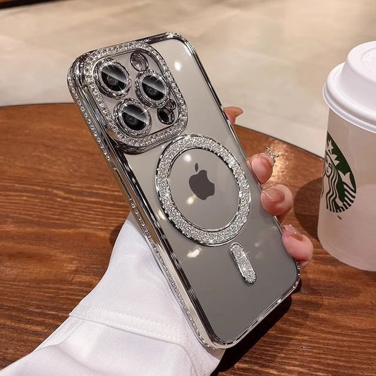 (Compatible Magnetic with Phone MagSafe) Embellished Case