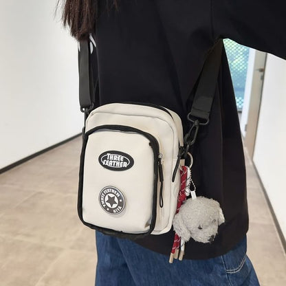 Sample Lettering Logo Crossbody Bag