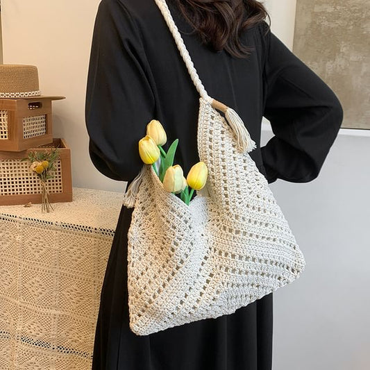 Sample Crochet Lace Tote Bag