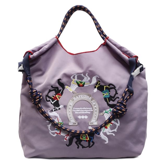 Sample Horse Embroidered Crossbody Bag
