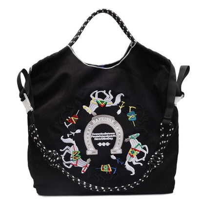 Sample Horse Embroidered Crossbody Bag