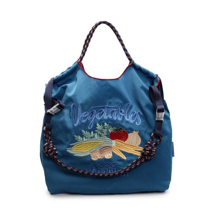Sample Vegetable Embroidered Tote Bag