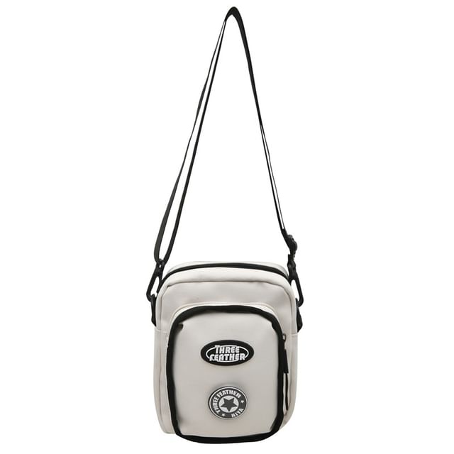 Sample Lettering Logo Crossbody Bag