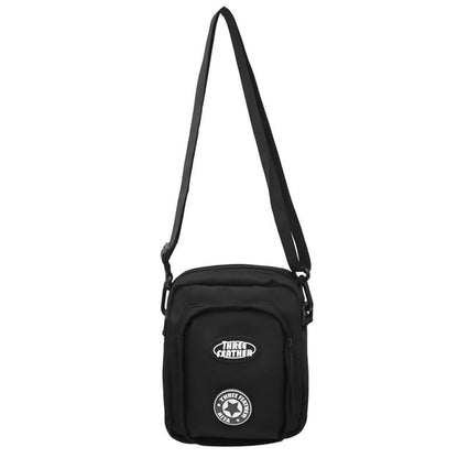 Sample Lettering Logo Crossbody Bag