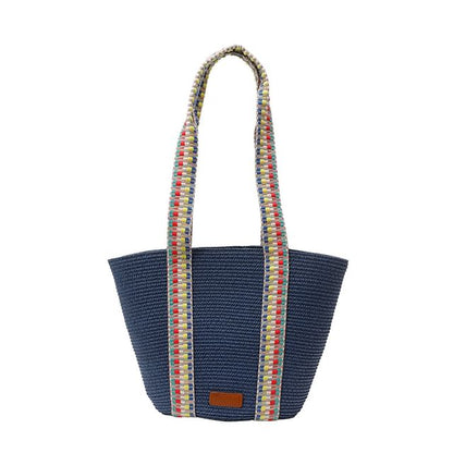 Sample Woven Pattern Strap Tote Bag