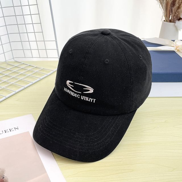 Embroidered Letter Baseball Cap