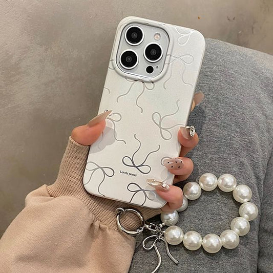 / Set Strap Phone Case Bow