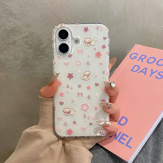 Case Strap Phone Cat Set /