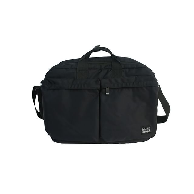 Sample Multi-Pocket Nylon Crossbody Bag