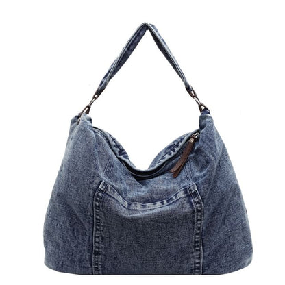 Sample Denim Tote Bag