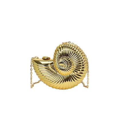 Sample Chain Strap Shell Evening Bag