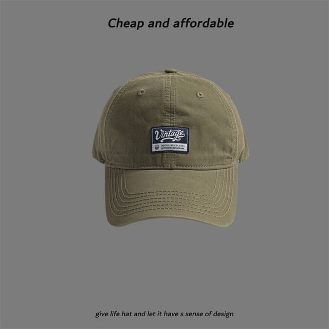 Cap Applique Label