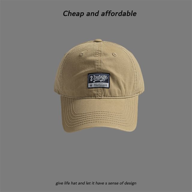 Cap Applique Label