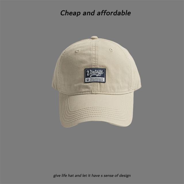 Cap Applique Label