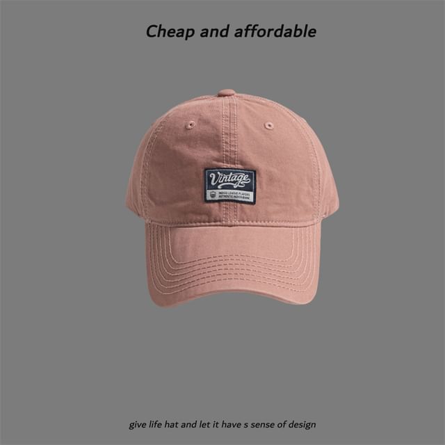 Cap Applique Label