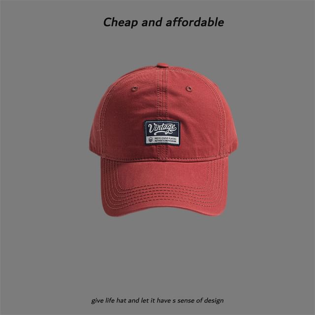 Cap Applique Label