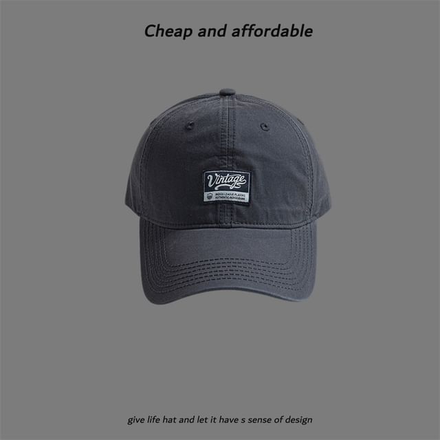 Cap Applique Label
